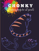 Chonky Cat Coloring Book: Chonky cat coloring activity book for everyone and all cat lovers - Cat activity book - Activity book for cat owners -
