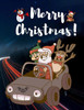 Merry christmas: Merry christmas coloring book for kids. boys and girls.
