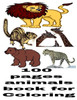 100 Pages Animals Book For Coloring: 100 Animals to Color