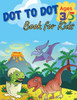 Dot To Dot Book For Kids Ages 3-5: Dot to Dot Dinosaurs Coloring Book For Kids