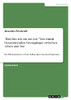 "Hier Bin Ich, Tot, Tot, Tot." Von Einem Herumirrenden Grenzgã¤Nger Zwischen Leben Und Tod: Das Fã¤Hrmannmotiv In Franz Kafkas Jã¤Ger Gracchus-Fragmenten (German Edition)