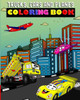 Trucks Cars And Planes Coloring Book: Vehicle Coloring Book For Kids Age 4-8
