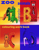 zoo animals alphabet colouring work book: coloring book alphabet, coloring book animals, colors, animals, book alphabet for kids ages 3-8, ABC colorin