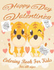 Valentine's Day Coloring Book for Kids: Lovely animals coloring books, Valentine's day coloring book, Baby books valentines day, Valentines day toddle
