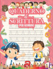 QUADERNO Di SCRITTURA PER BAMBINI: Scrivere lettere e numeri Imparare a Tracciare lettere e numeri: Libro di attivitÃ  di scrittura per bambini in etÃ