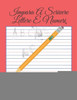 Impara A Scrivere Lettere E Numeri: imparare a tracciare lettere e numeri e alcune forme per bambini (3-6 anni)