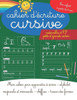 Cahier d'Ã©criture cursive maternelles et CP - petite et grande section: Cahier pour apprendre Ã  Ã©crire alphabet majuscule et minuscule - chiffres - tr
