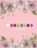 Colorful Flower MANDALAS 大人の塗り絵: 抗ストレス 塗り絵 大&