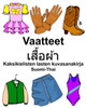 Suomi-Thai Vaatteet Kaksikielisten lasten kuvasanakirja