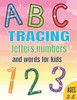 Tracing Letters Numbers and Words for Kids: Alphabet Line Tracing, Letters and numbers tracing, write worksheet book for the Practice of Kids, Trace t