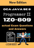 OCA Java SE 8 Programmer II 1Z0-809 actual Exam Questions and Answers: +100 practice exam questions