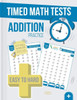 Timed Math Tests Addition Practice: Easy To Hard Math Problems - 100 Days Of Timed Addition Drills