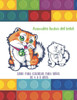 Animales lindos del bebé - Libro para colorear para niños de 4 a 8 años: Libro de colorear para niños y niñas