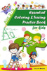 Essential coloring and tracing practice book for kids: Alphabet Letter Tracing, Handwriting Practice workbook for Kids and coloring practice book for
