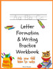 Letter Formation & Writing Practice Workbook: Help your child to learn to write: help children to develop their handwriting and literacy skills: Teach