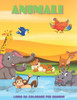 ANIMALI - Libro Da Colorare Per Bambini: Animali Marini, Animali Della Fattoria, Animali Della Giungla, Animali Dei Boschi E Animali del Circo