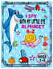 I Spy with My Little Eye Alphabet A-Z: ABC's Guessing Interactive Picture Game Book for Kids and Preschoolers Ages 2-5.