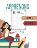 Apprenons: Tracer des lignes, des formes et des lettres - Cahier d'activité pour les petits à partir de 3ans - Carnet de graphism