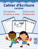 Cahier d'Ã©criture cursive: Apprendre Ã  Ã©crire les lettres de l'alphabet majuscules et minuscules Cahier d'Ã©criture GS & CP Livre d'activitÃ©s pour enfa
