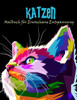 Katzen Malbuch für Erwachsene Entspannung: 100 stressabbauende Designs für Katzenliebhaber