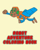 Robot Adventure Coloring Book: Robot Adventure For Kids Coloring Book