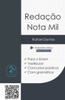 Redação Nota Mil: Com Gramática