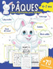 Pâques - Livre d'activités pour enfants: 70 jeux et activités amusants spécial Pâques pour enfants de 4 à 7 ans - Labyrinthes, Jeux de calcul, Mots mê