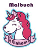 Einhorn Malbuch: Kinder im Alter von 2-5; Nette Malbuch für Kinder - 100 magische Seiten mit Unicorns & Kinder zu Farbe
