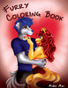Furry Coloring Book: Coloring Book of Furries for Adults & Children