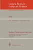 System Development And Ada: Crai Workshop On Software Factories And Ada, Capri, Italy, May 26-30, 1986, Proceedings (Lecture Notes In Computer Science, 275)
