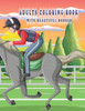 Adults Coloring Book With Beautiful Horses: horse coloring book for adults