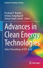Advances In Clean Energy Technologies: Select Proceedings Of Icet 2020 (Springer Proceedings In Energy)