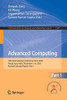 Advanced Computing: 10Th International Conference, Iacc 2020, Panaji, Goa, India, December 5?çô6, 2020, Revised Selected Papers, Part I (Communications In Computer And Information Science, 1367)