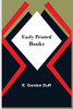 Early Printed Books