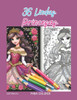 36 Lindas Princesas para Colorir