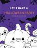 Halloween Party Coloring Book