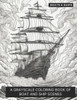 Boats & Ships: A Grayscale Coloring Book of Boats & Ships