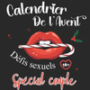 Calendrier de l'avent défis sexuels spécial couple: un carnet pour pimenter votre relation amoureuse en attendant Noël