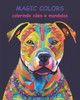 magic colors: colorindo cães em mandalas