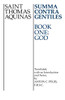 Summa Contra Gentiles: Book One,God