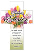 Happy Easter - Easter Cross Bookmark - Mark 16:6