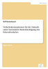 Verkehrskonzeptionen für die Zukunft unter besonderer Berücksichtigung des Fahrradverkehrs