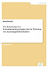 Die Bedeutung von Konsumententypologien fÃ¼r die Werbung von KonsumgÃ¼terherstellern