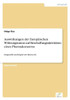 Auswirkungen der Europäischen Währungsunion auf Beschaffungsaktivitäten eines Pharmakonzerns: Dargestellt am Beispiel der Biotest AG