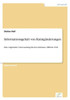 Informationsgehalt von RatingÃ¤nderungen: Eine empirische Untersuchung fÃ¼r den Zeitraum 1988 bis 1994