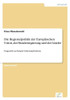 Die Regionalpolitik der Europäischen Union, der Bundesregierung und der Länder: Dargestellt am Beispiel Schleswig-Holsteins
