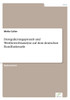 Deregulierungsprozeß und Wettbewerbsanalyse auf dem deutschen Rundfunkmarkt