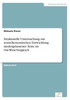 Strukturelle Untersuchung zur sozioökonomischen Entwicklung niedergelassener Ärzte im Ost-West-Vergleich