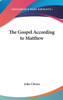 The Gospel According to Matthew