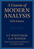A Course Of Modern Analysis